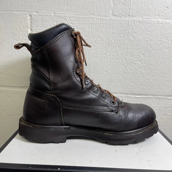 Red‎ Wing 2264 Brown Leather Work Steel Toe Boots Waterproof Lace Up Men\'s 13 EE main image 13